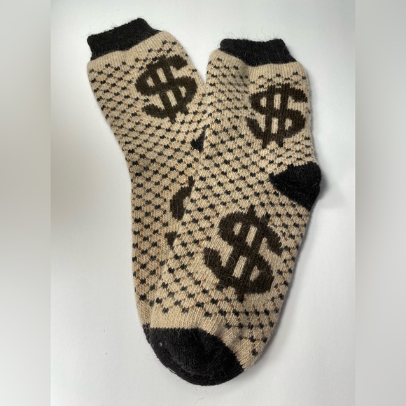 Men’s sheep wool Russian traditional socks thermal dollar size 9-11 - Picture 3 of 3